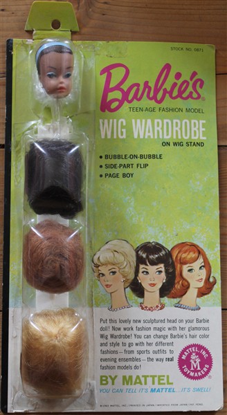 vintage barbie with wigs